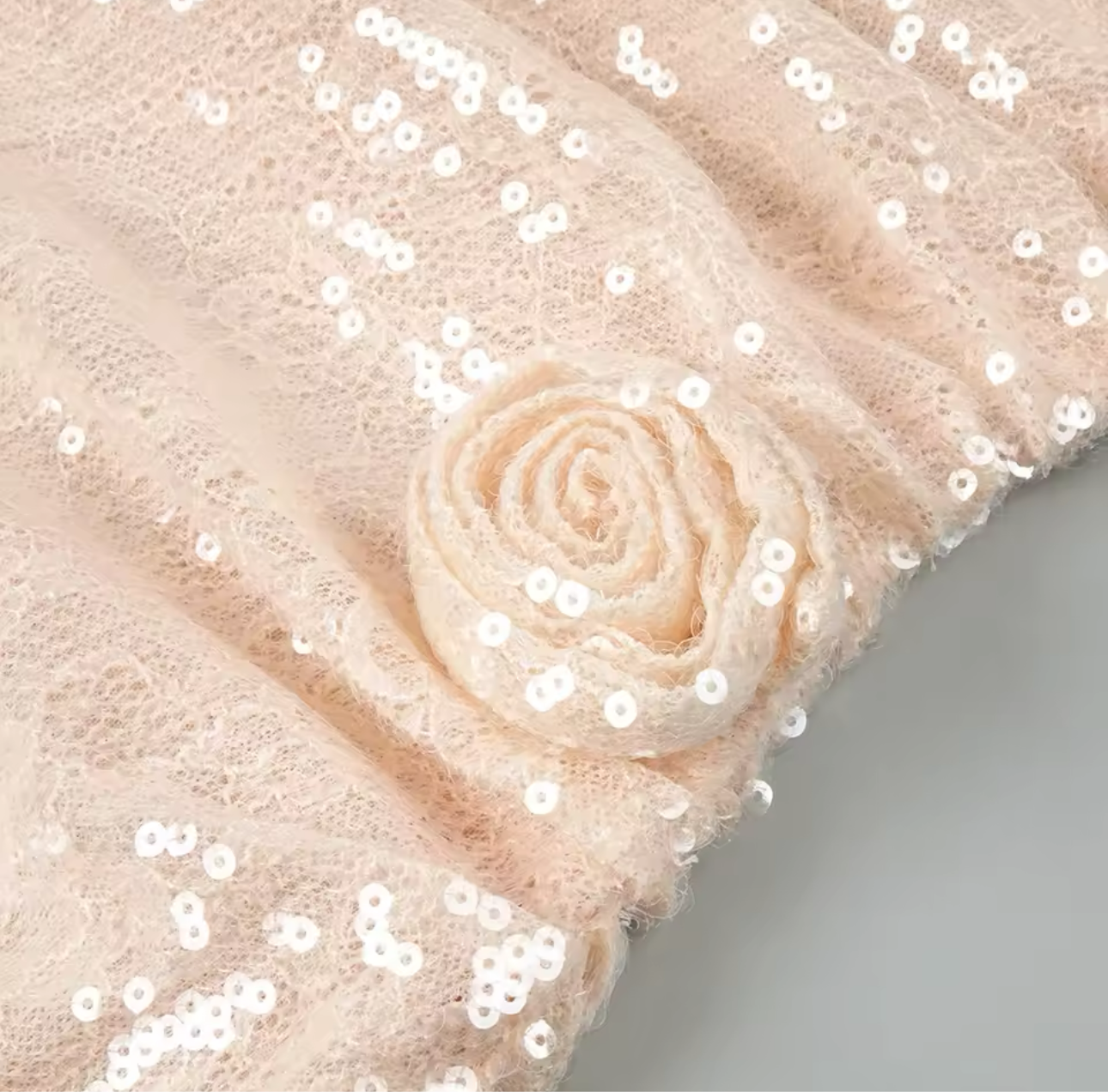 Laili long sleeve sequins lace dress