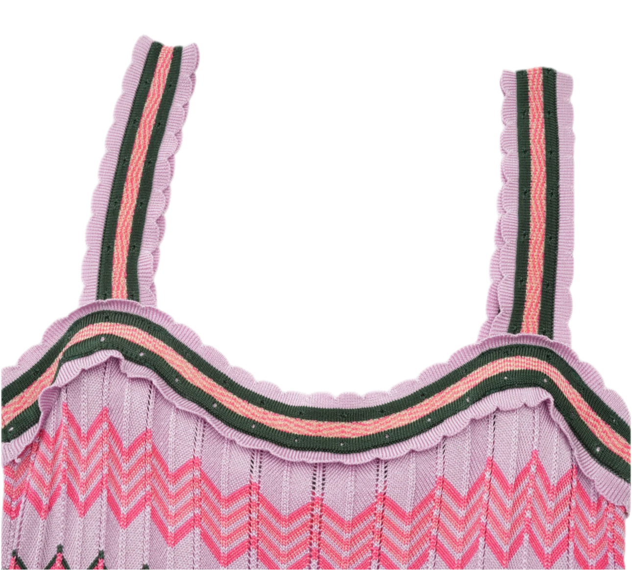 Catherine contrast color knitted midi dress