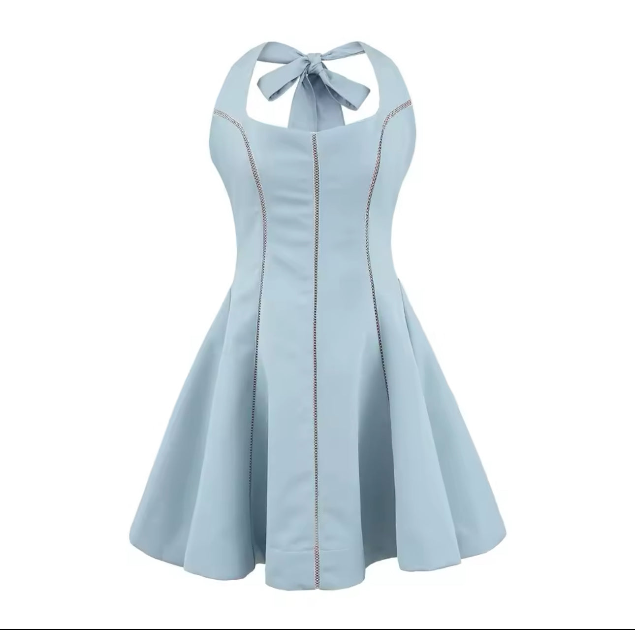 Capri A line halter dress