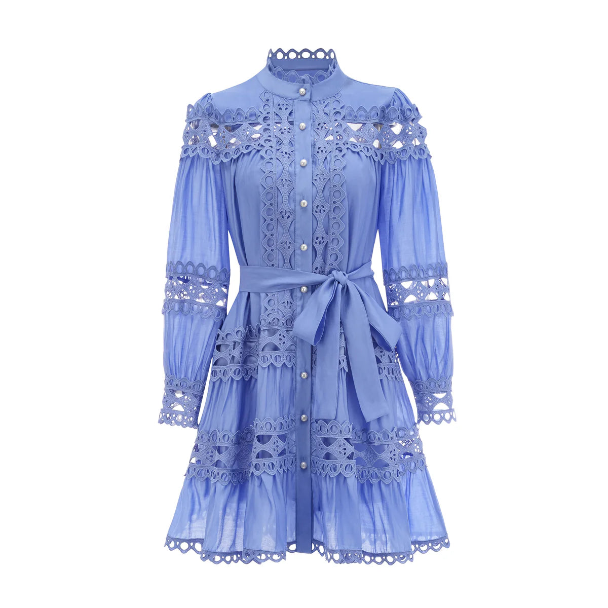 Marjon hollow out lace long sleeve dress Mimi June Marjon hollow out lace long sleeve dress Mimi June