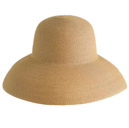 Hepburn lampshade straw hat